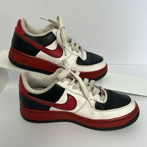 Nike Vintage 2007 Rare Air Force 1 ‘82 Leather Sneakers 314192-162 Size 4Y= W5.5